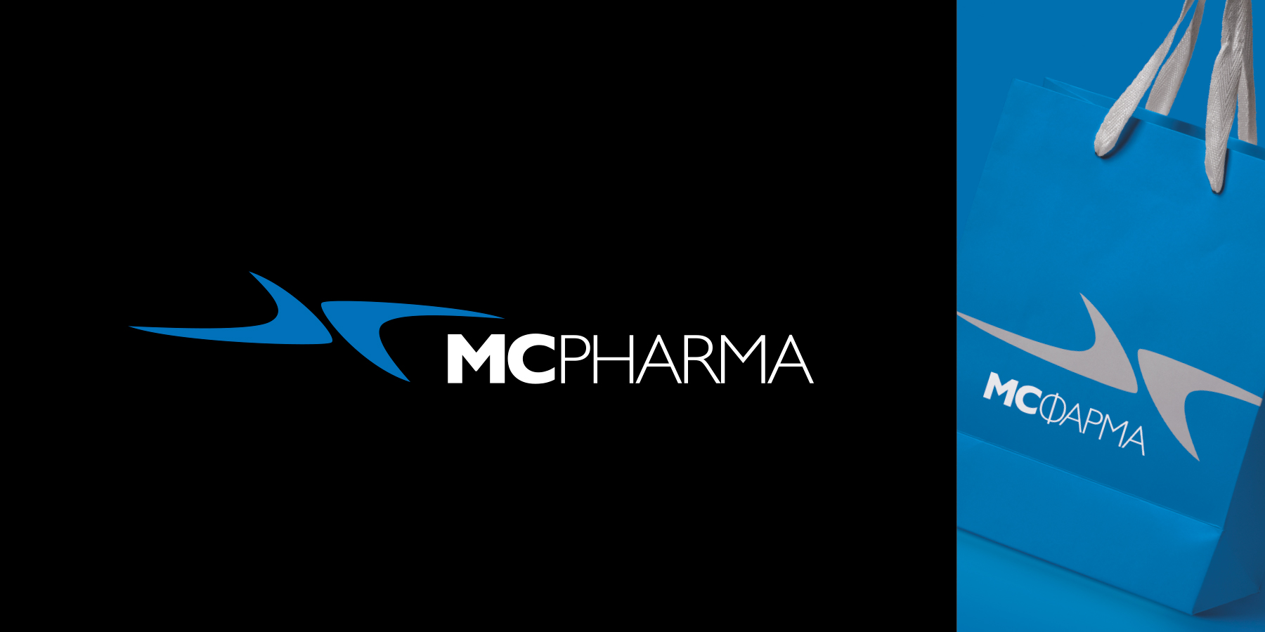 Графичен знак MC Pharma.
