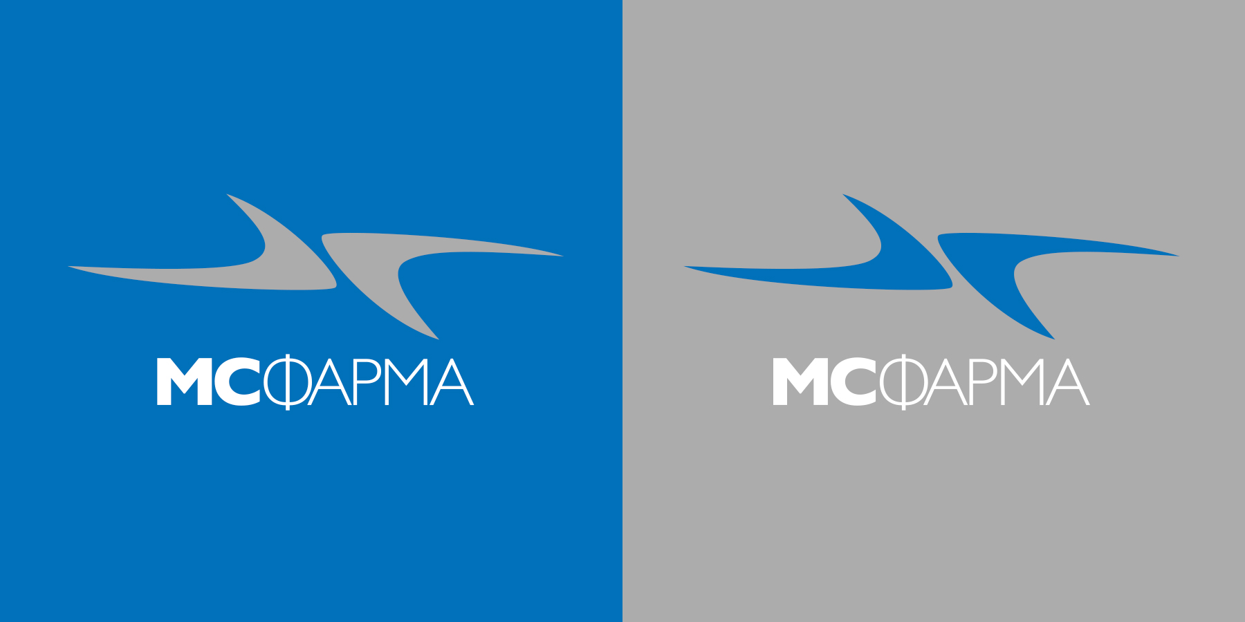Графичен знак MC Pharma.