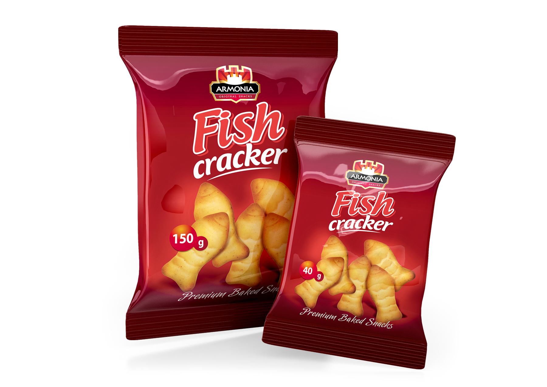 Крекери Армония Fish.
