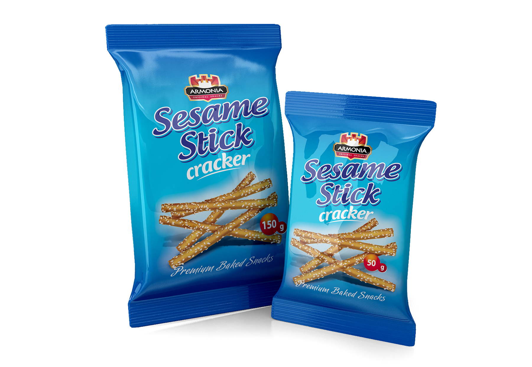 Крекери Армония Sesame Stick.