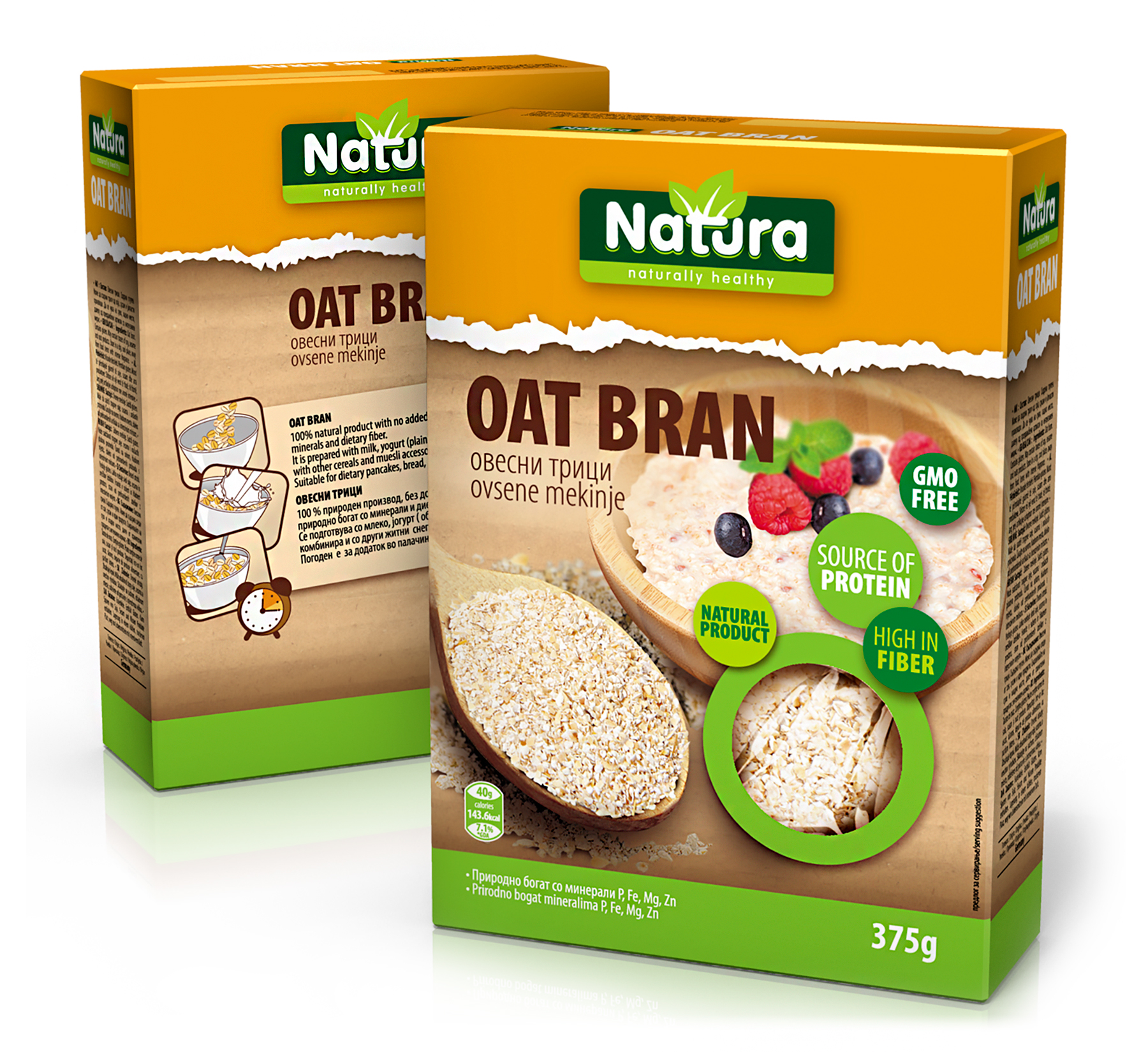Natura Oat Bran. Макпрогрес
