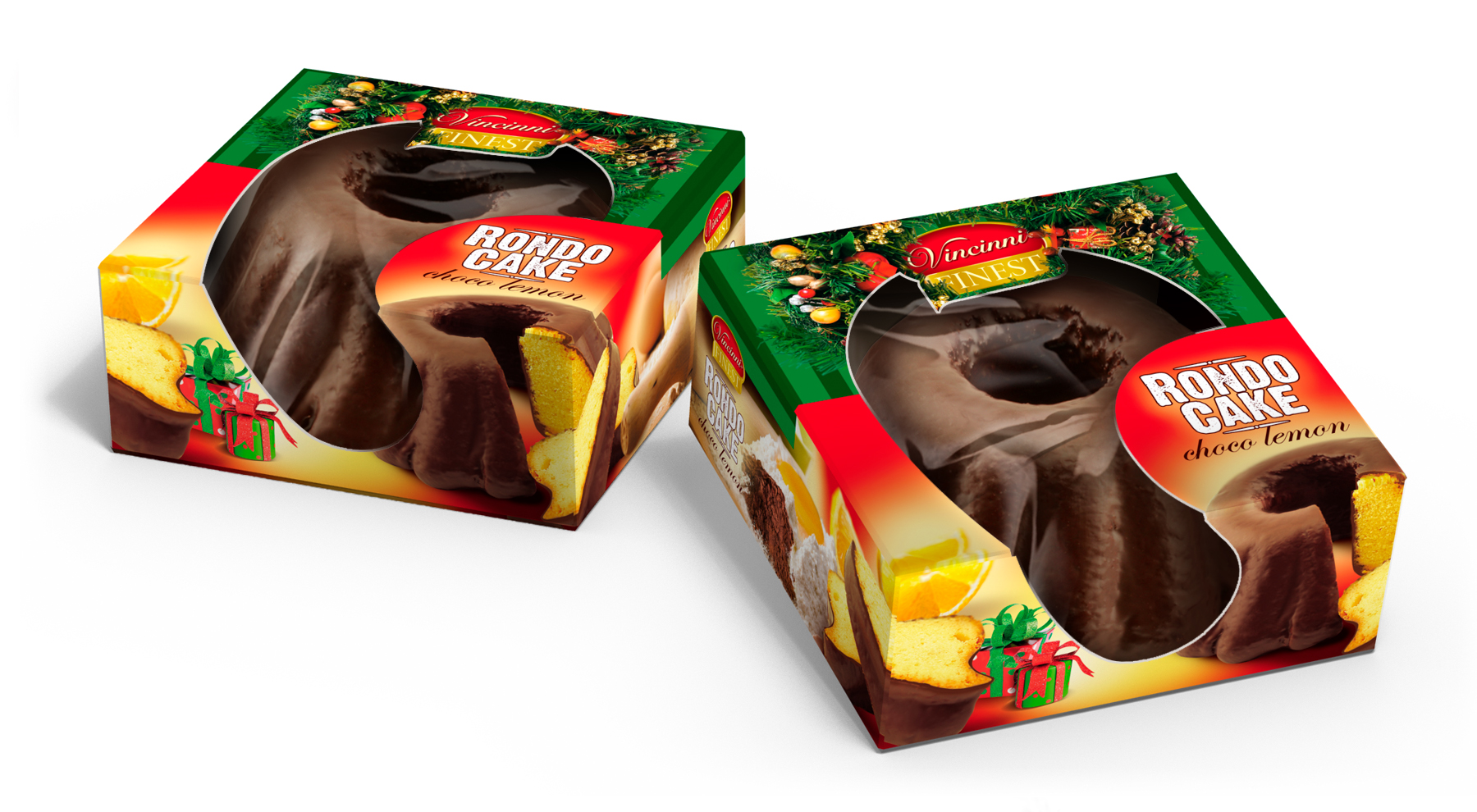 Коледен Rondo cake. Choco & Lemon