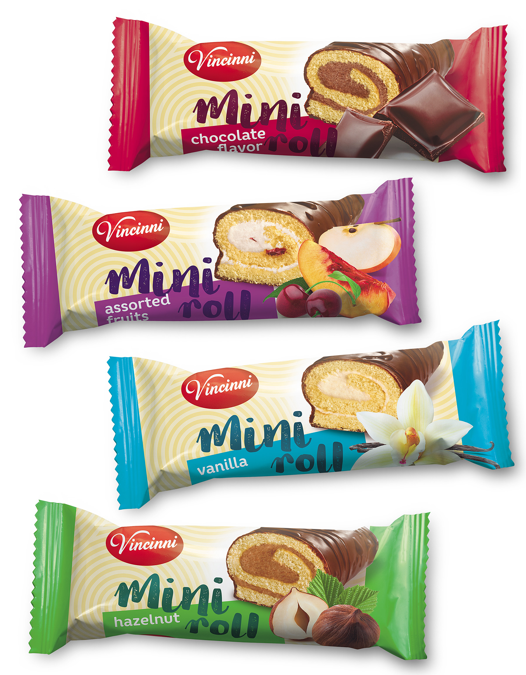 Минирол,
 гама опаковки