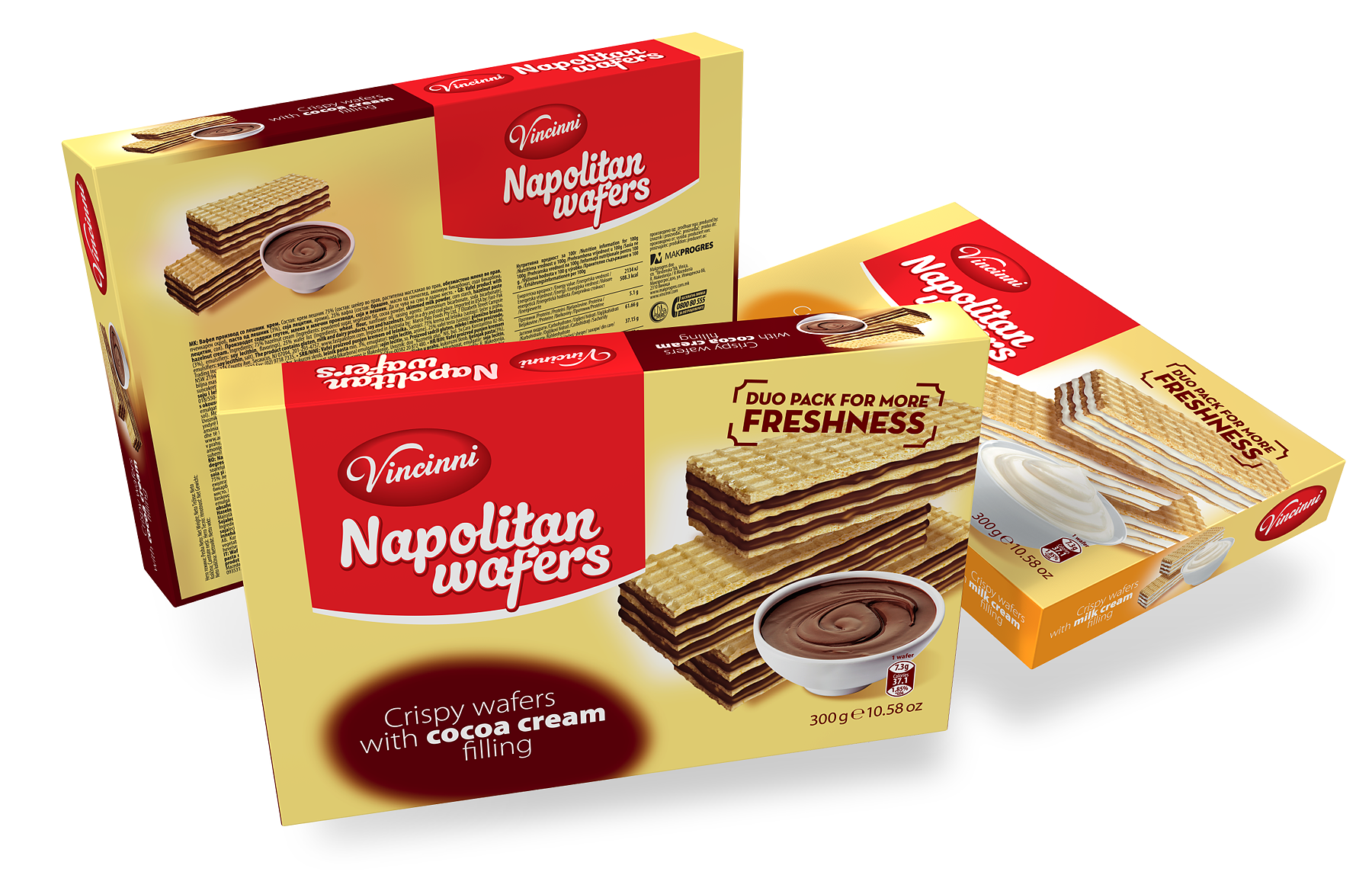 Napolitan Wafers 300 g