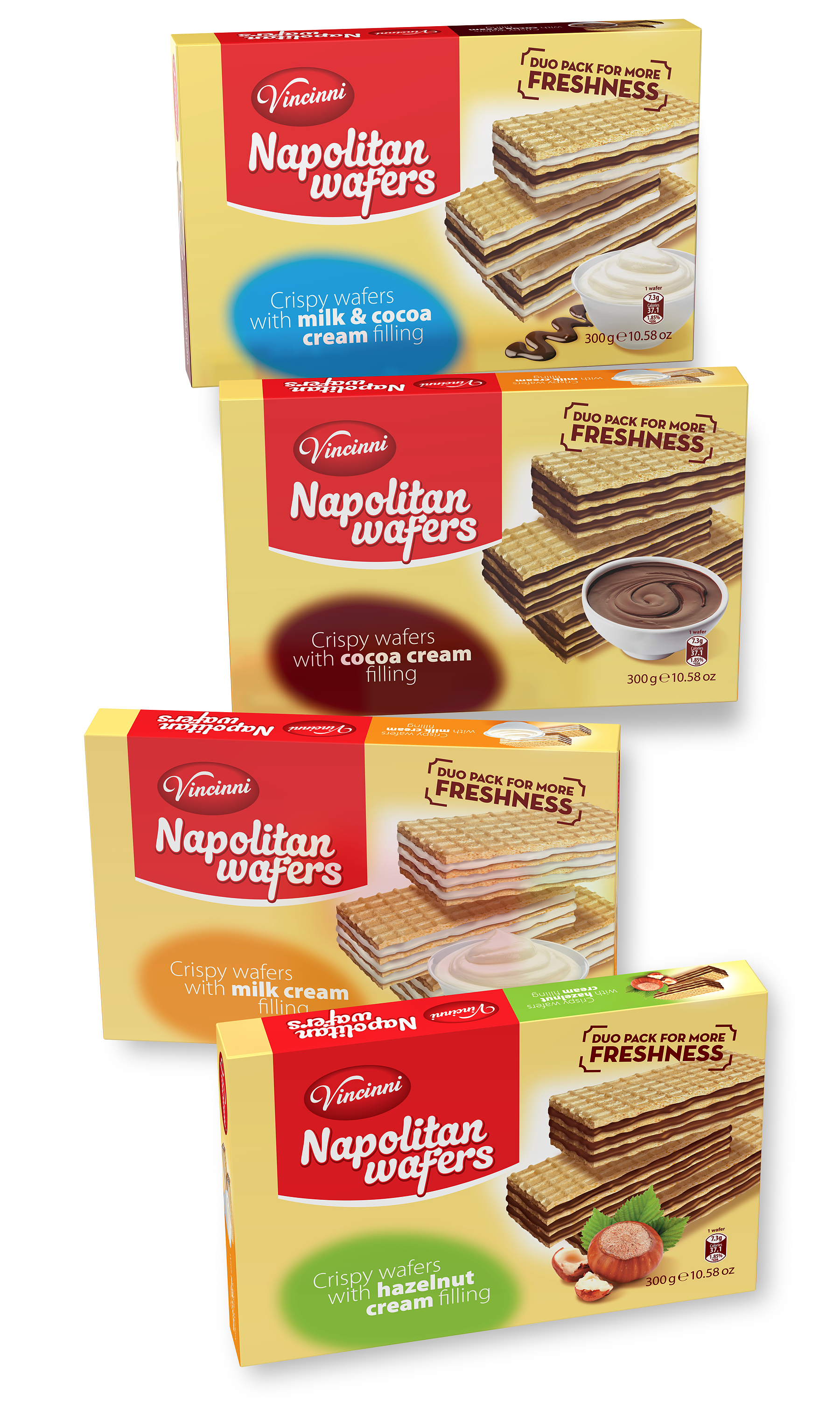 Napolitan Wafers 300 g